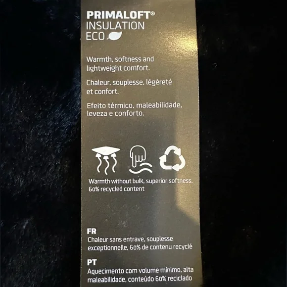 GAP pimaloft black winter coat S - Picture 8 of 14